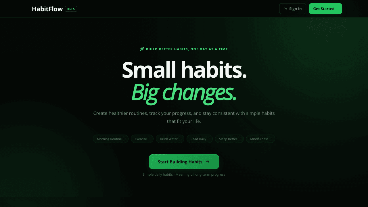 Habits tracker
