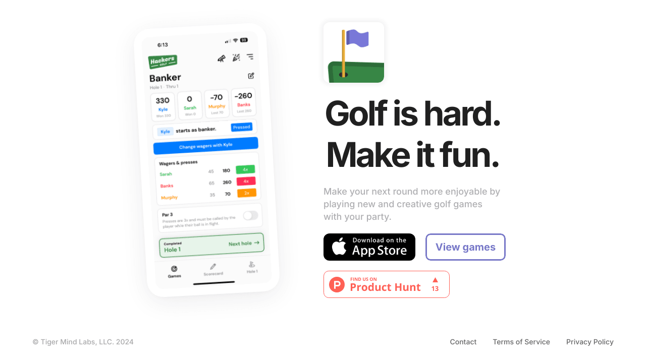 Hackers Golf