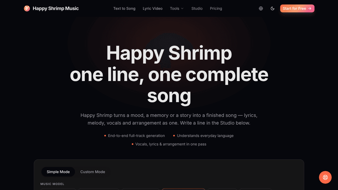 Happy Shrimp Music