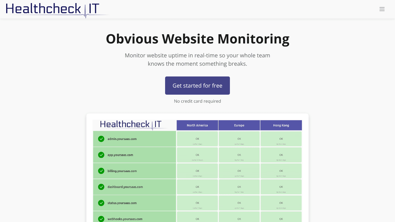 Healthcheck IT