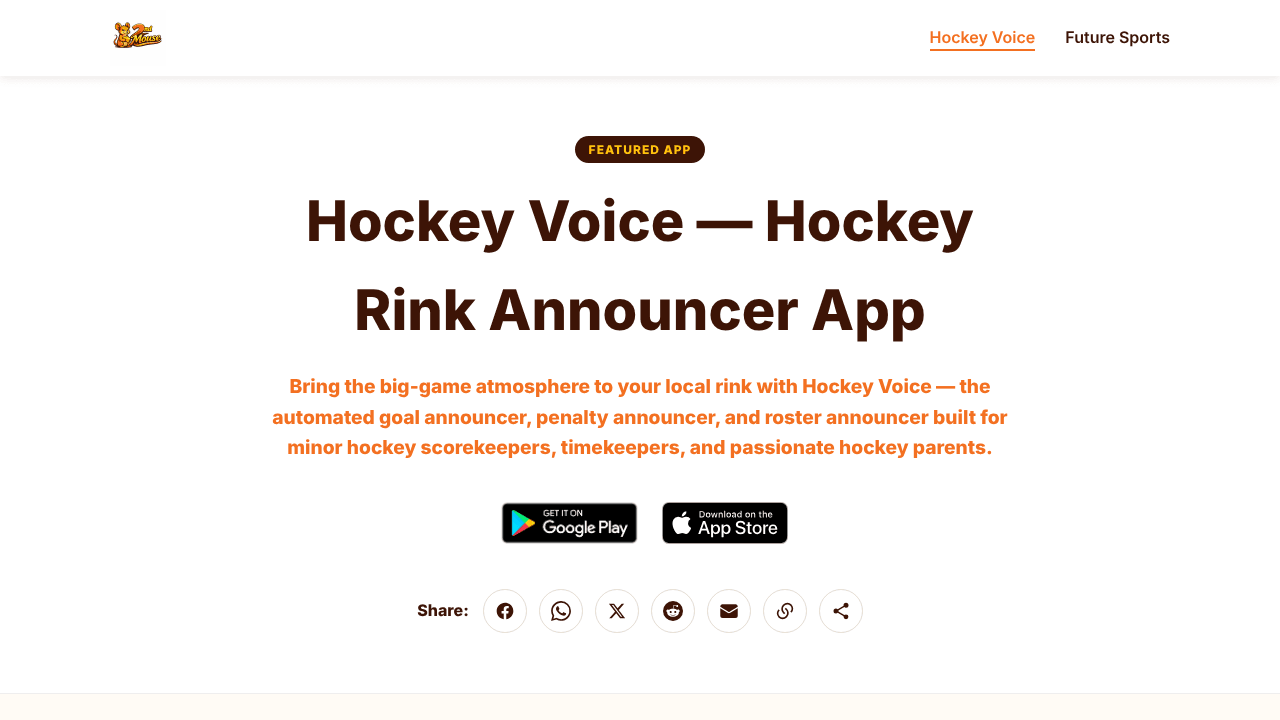 Hockey Voice