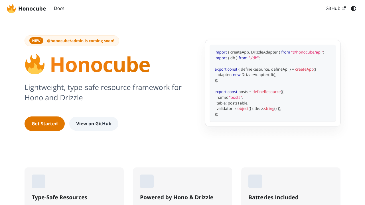Honocube