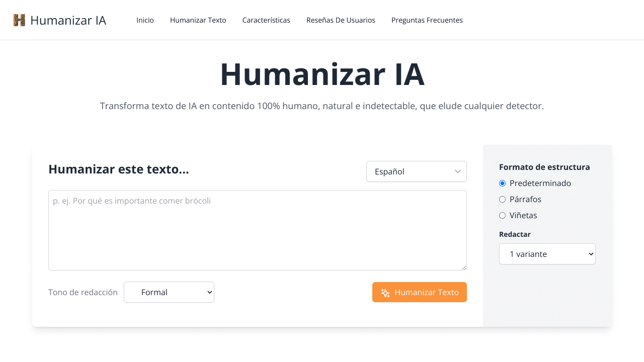 Humanizar IA