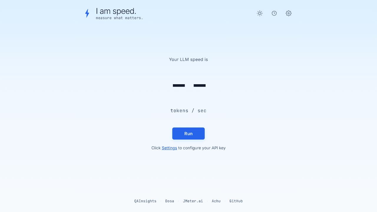 I am speed.