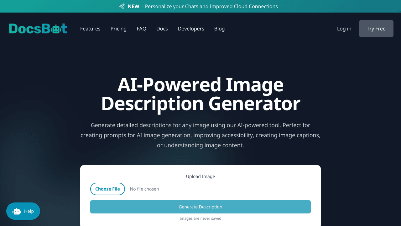 Image Description Generator