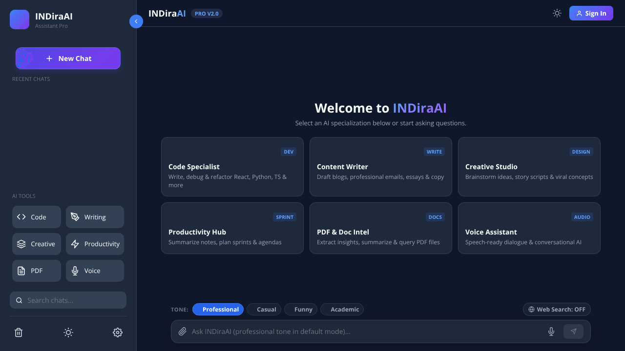 INDiraAI