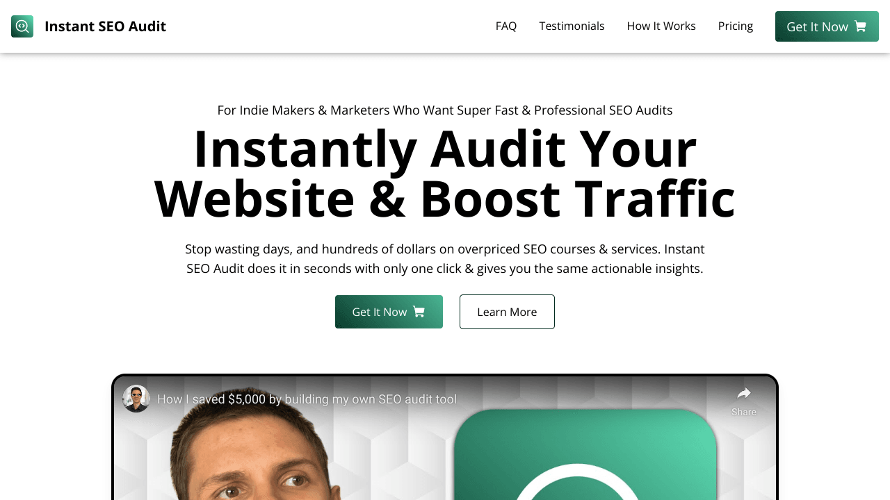 Instant SEO Audit