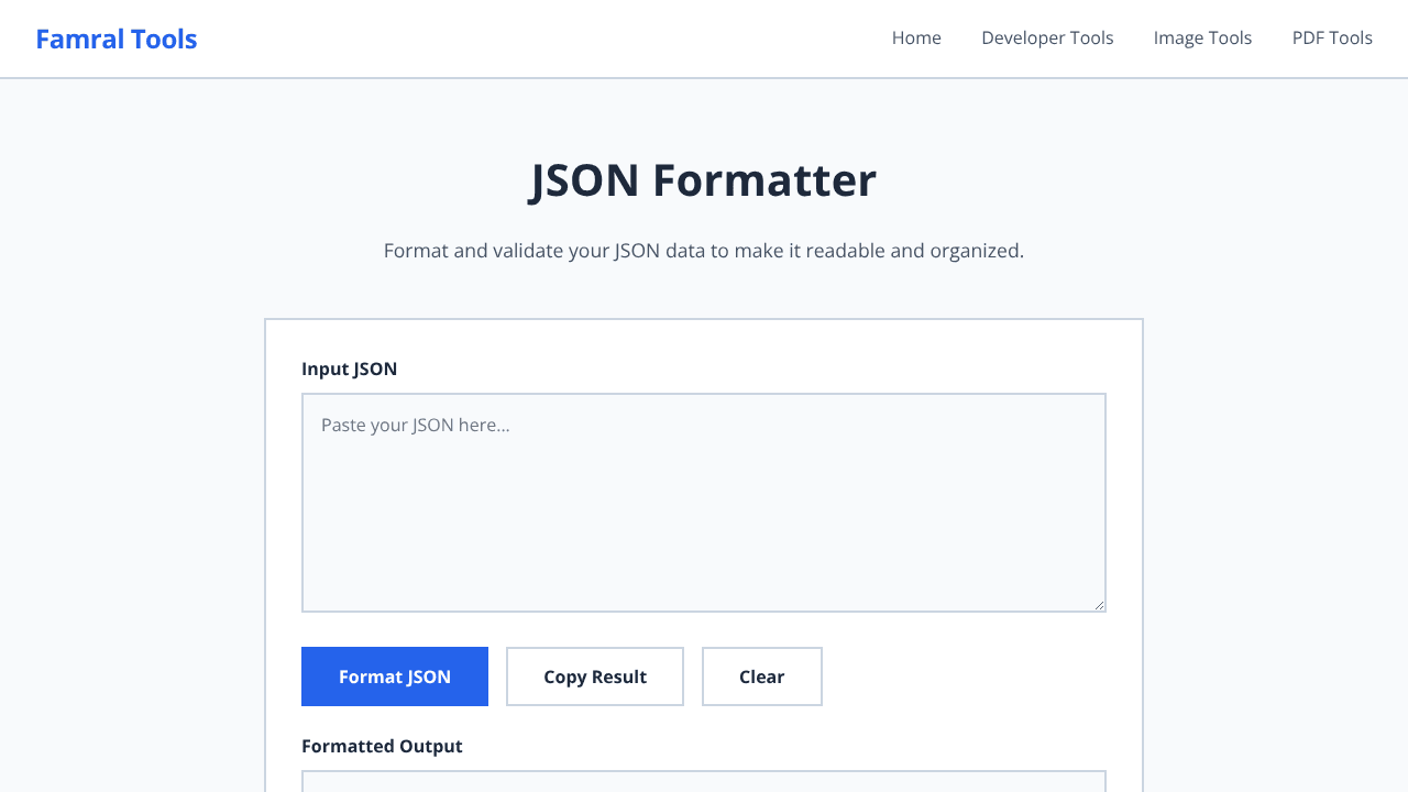 JSON Formatter