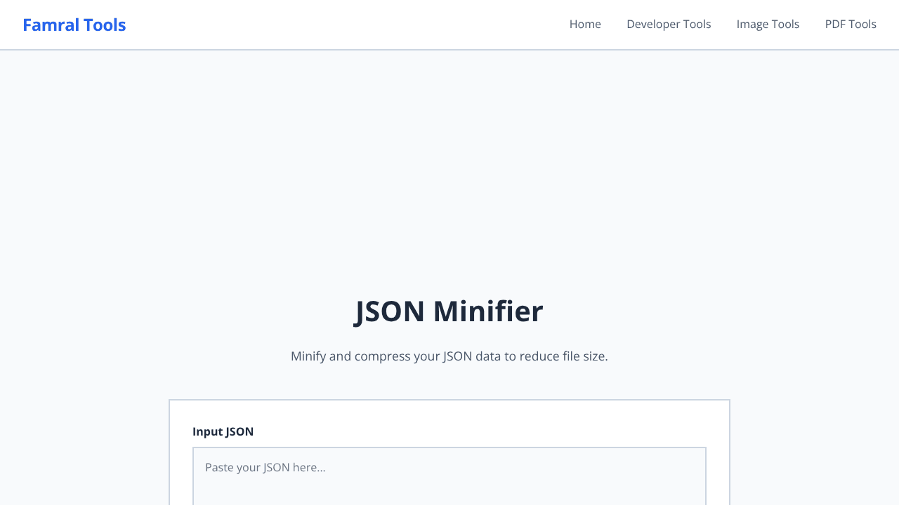JSON Minifier