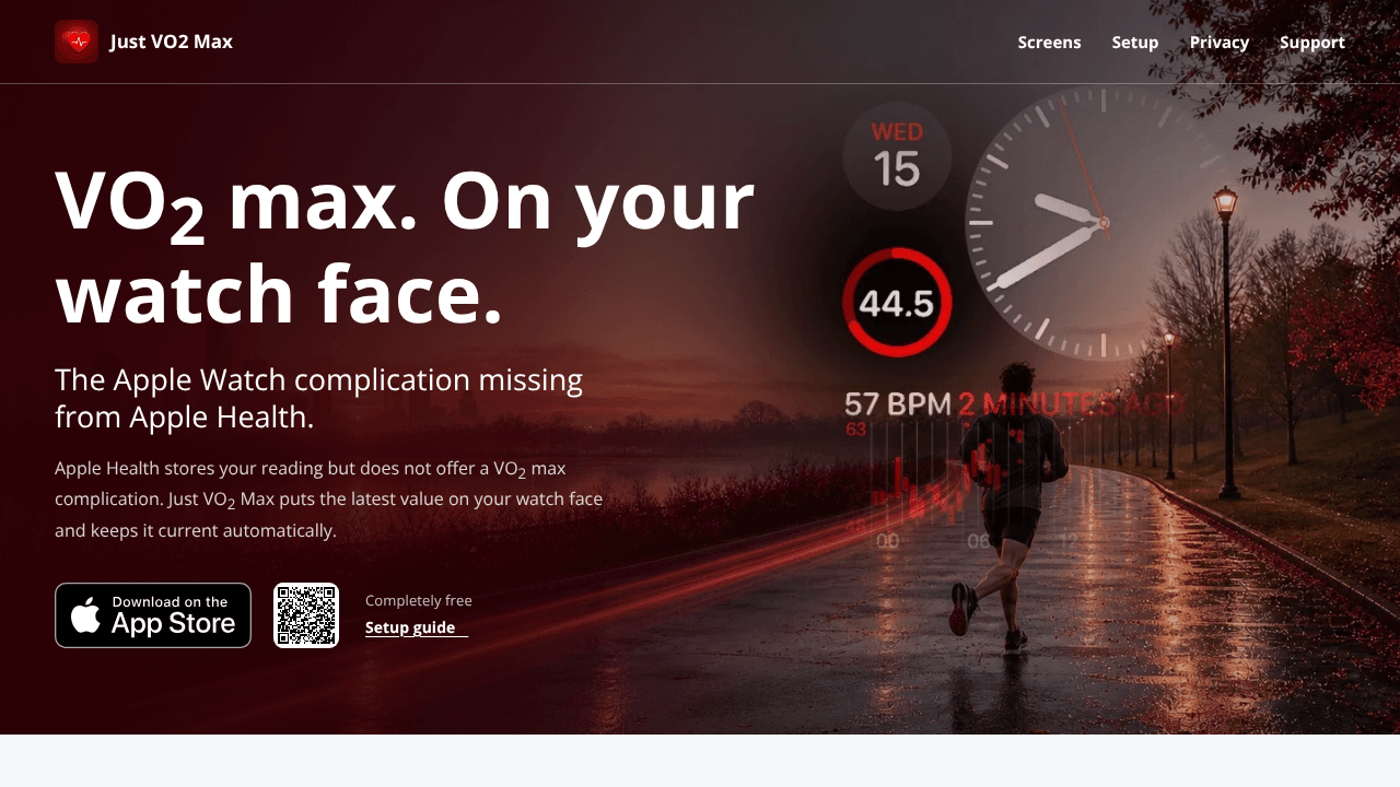 Just VO2 Max