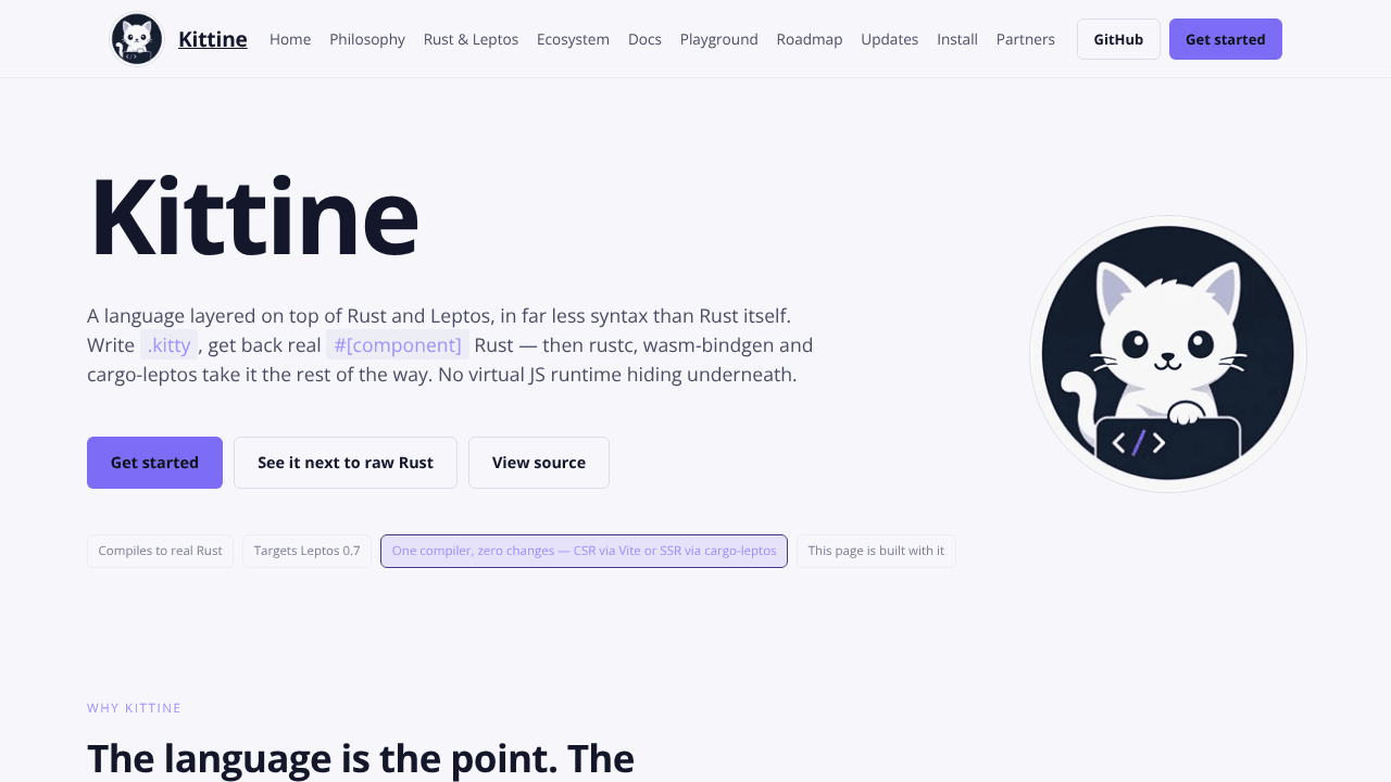 Kittine language