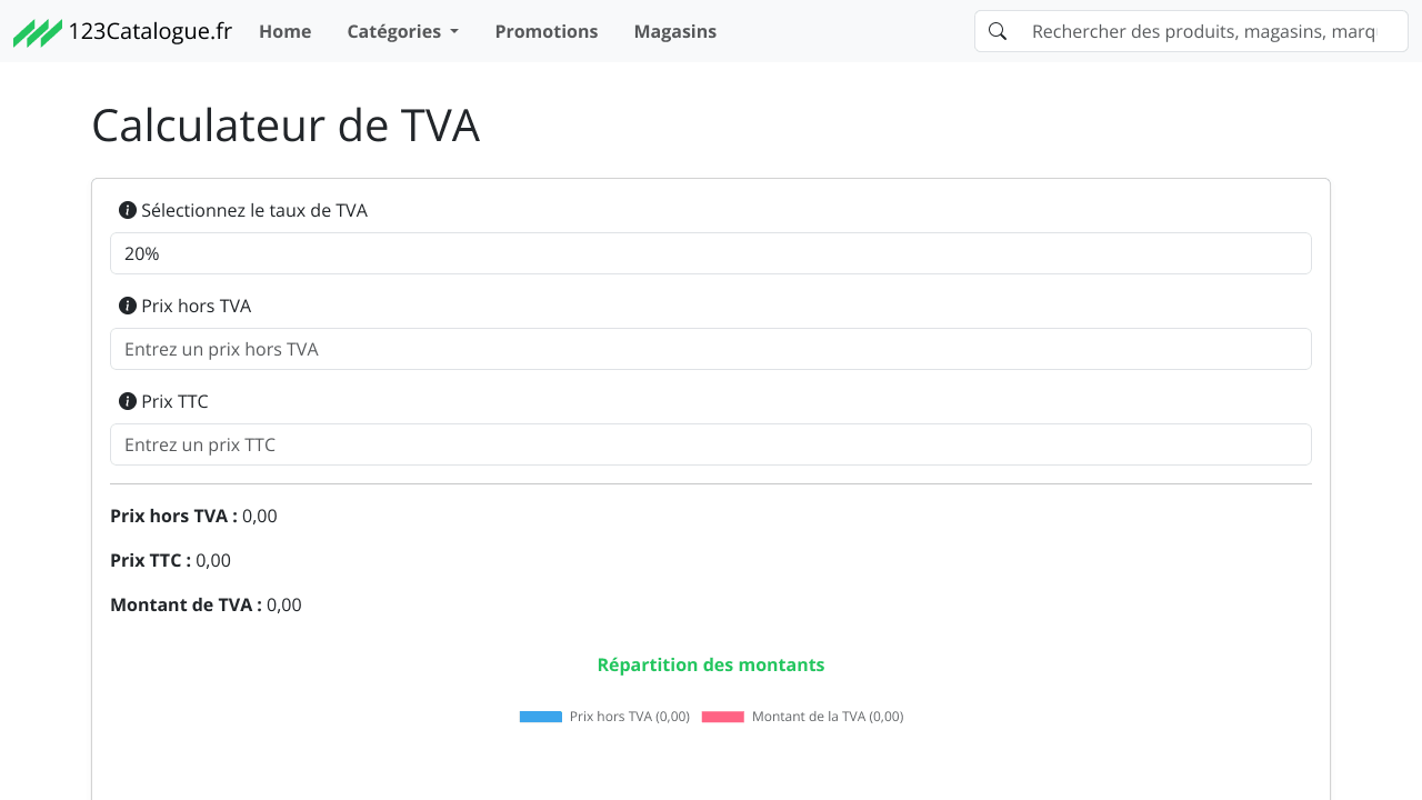 Calculateur de TVA