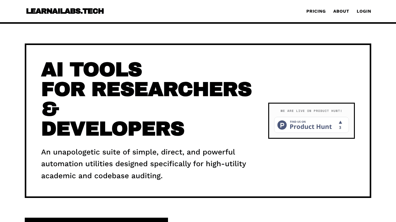 Learn AI Labs