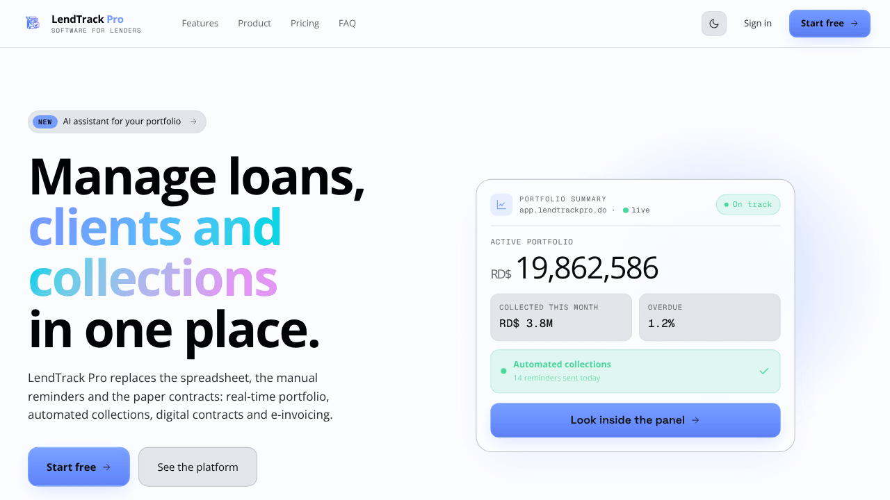 LendTrack Pro