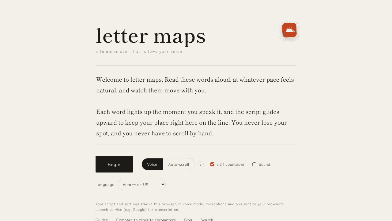 Letter Maps