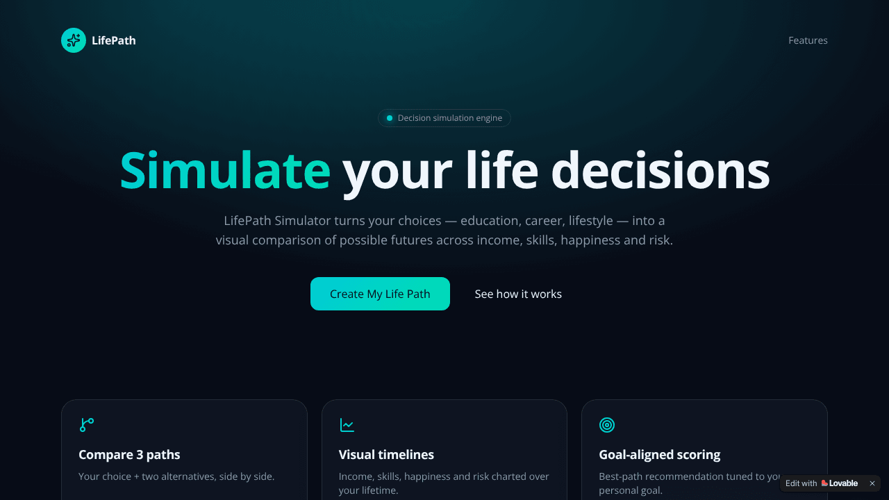 LifePath Simulator