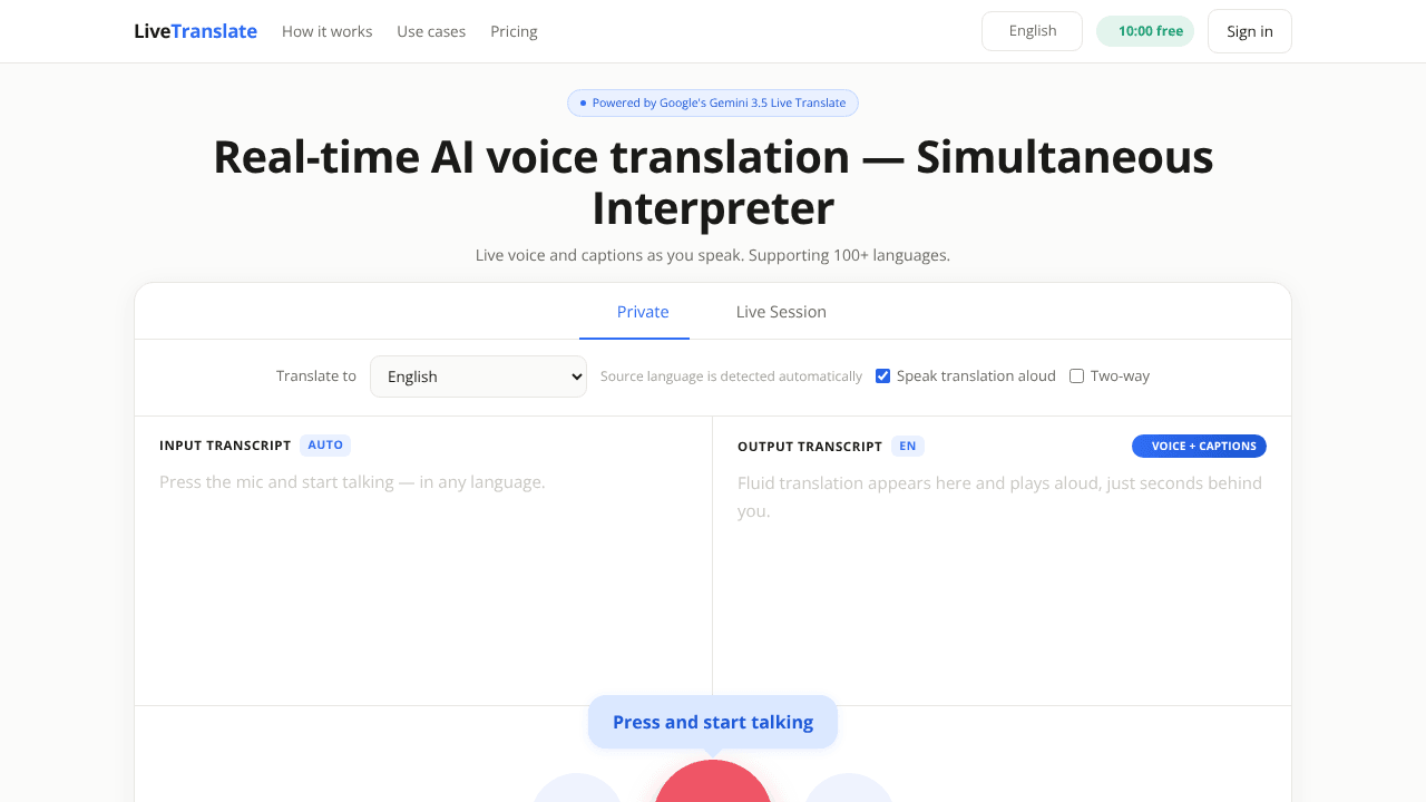 LiveTranslate