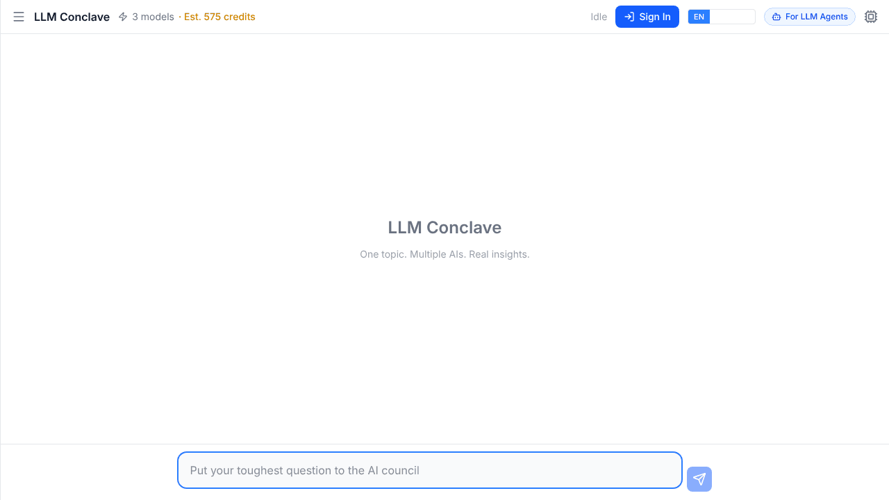 LLM Conclave