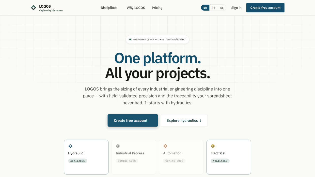 LOGOS — Engineering Workspace