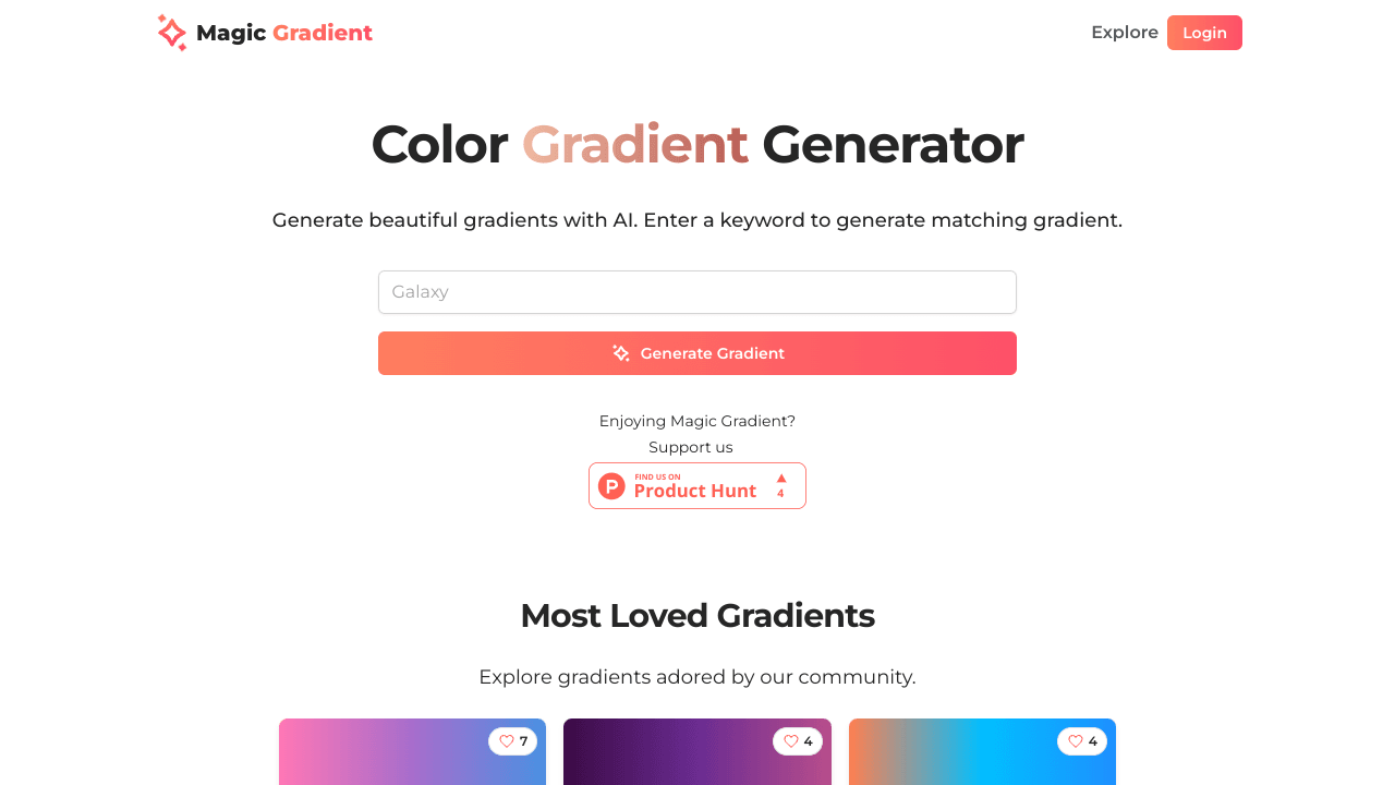 Magic Gradient