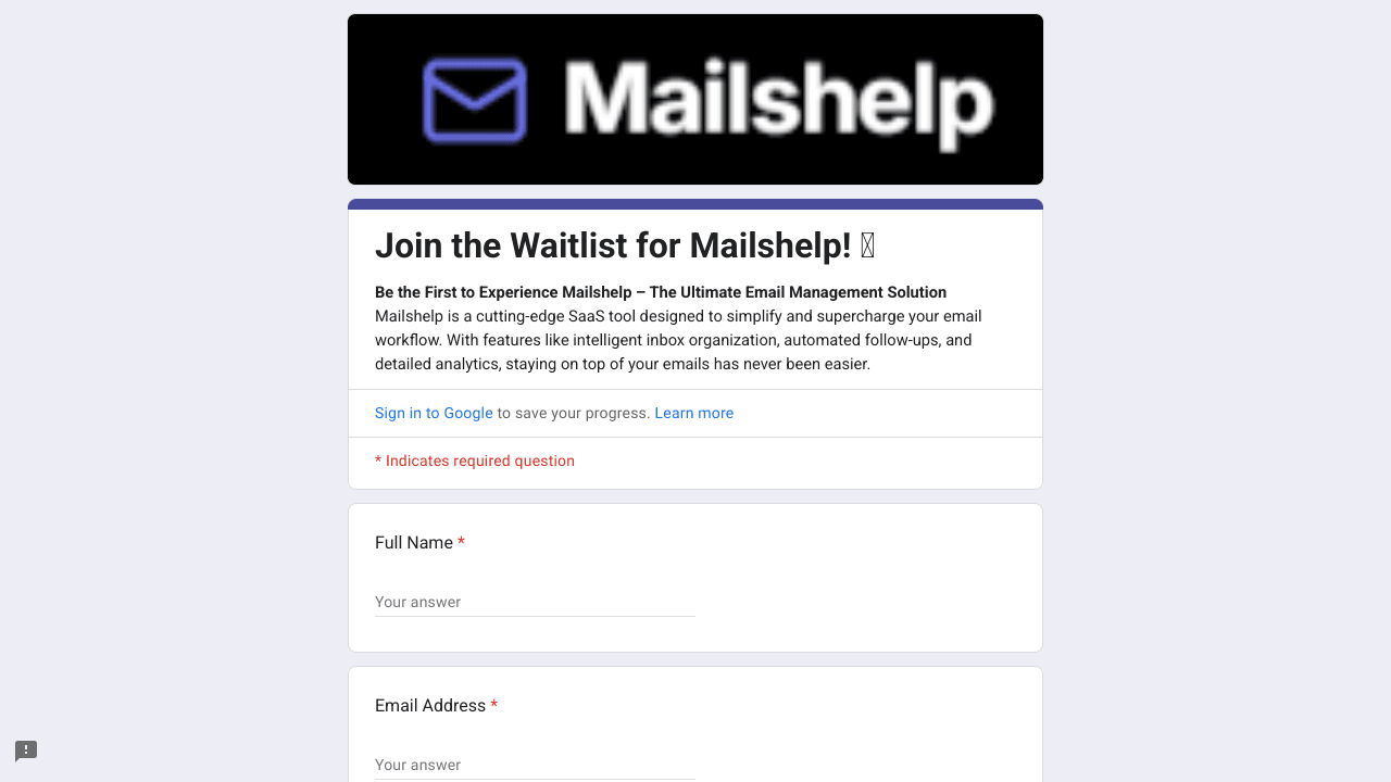 Mailshelp