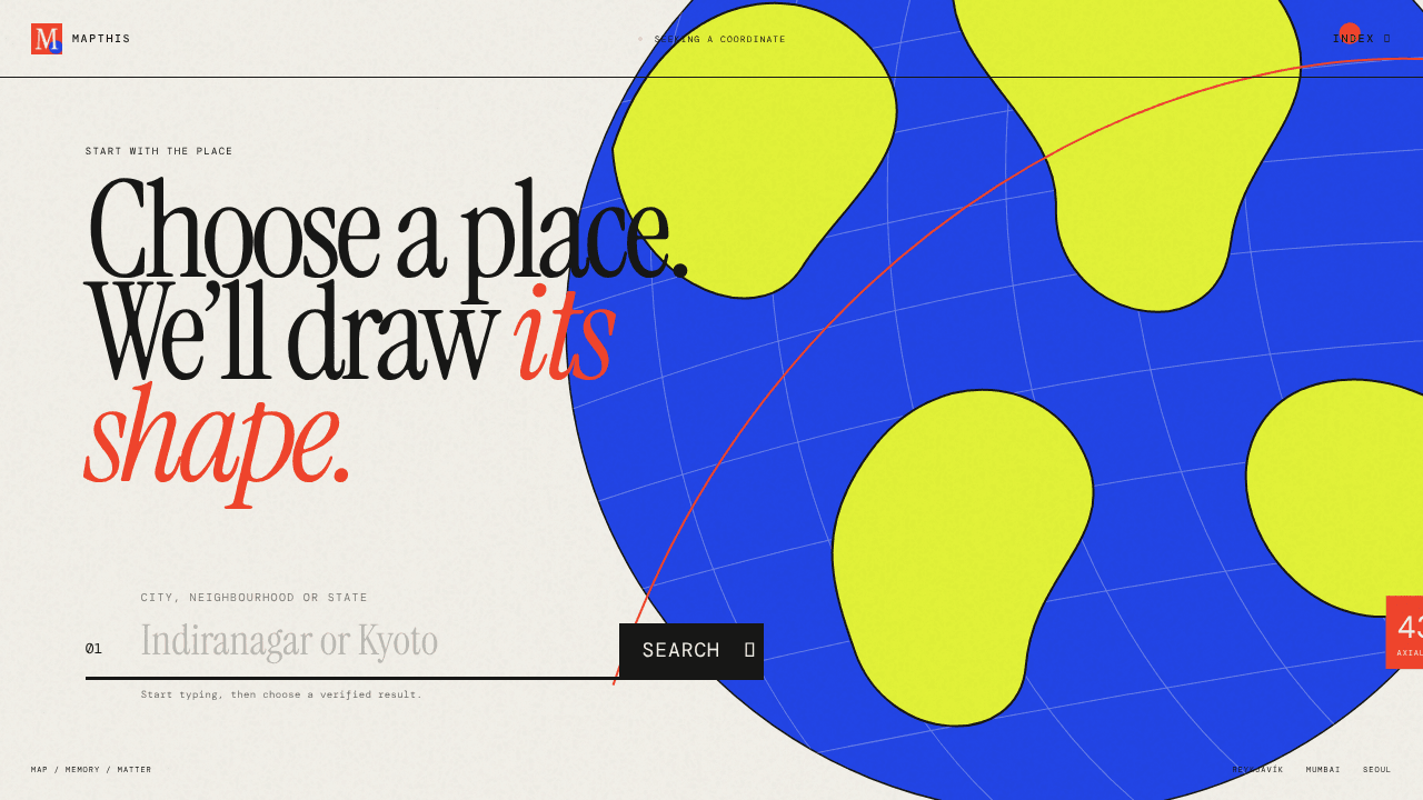 mapthis — Make a place yours