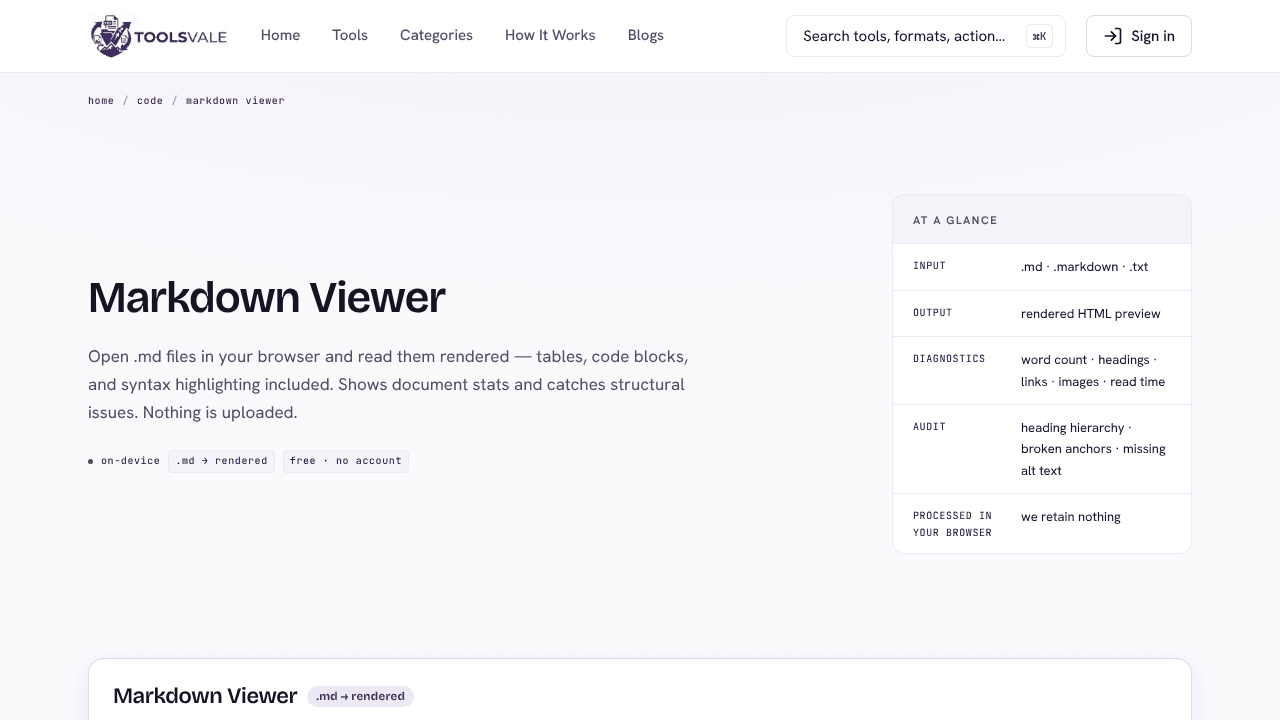 Markdown Viewer