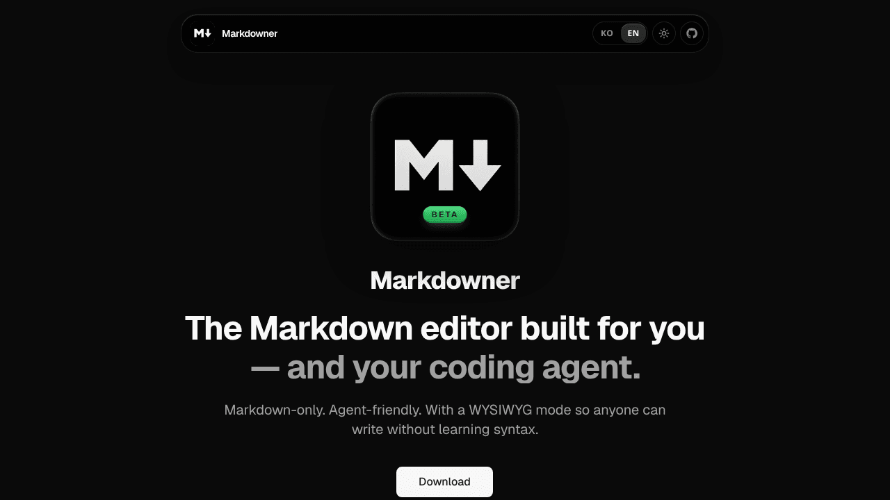 Markdowner