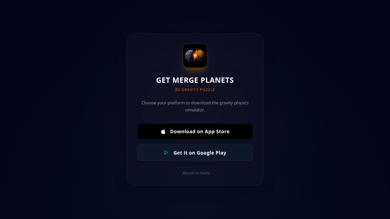 Merge Planets: Space Puzzle
