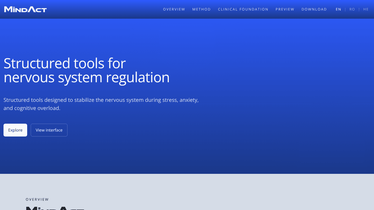 MindAct: Emotional Regulation