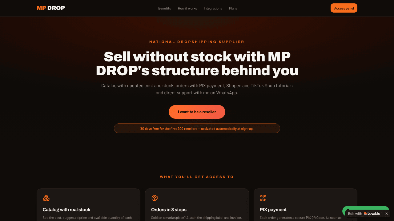MP DROP - Dropshipping