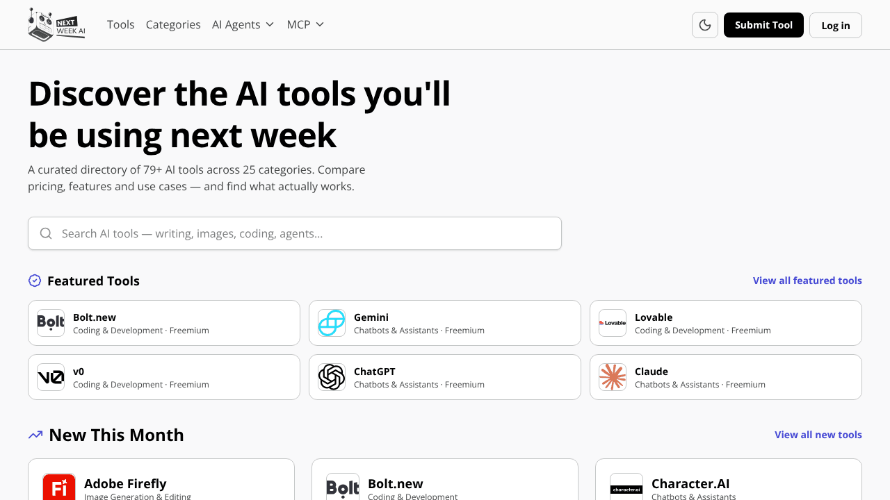 NextWeek AI Directory