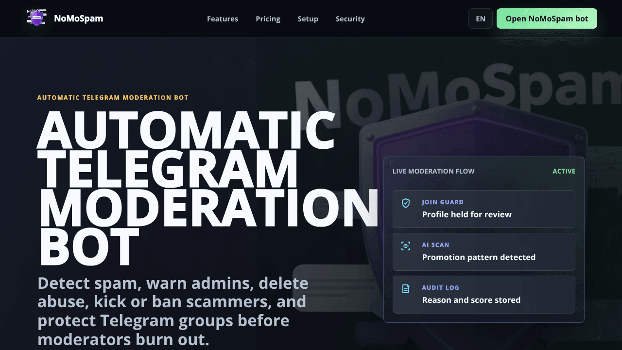 NoMoSpam