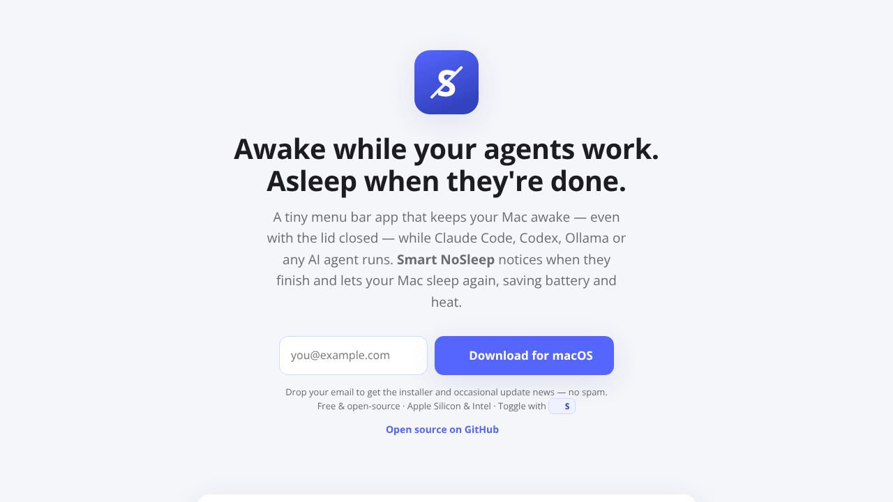 NoSleep