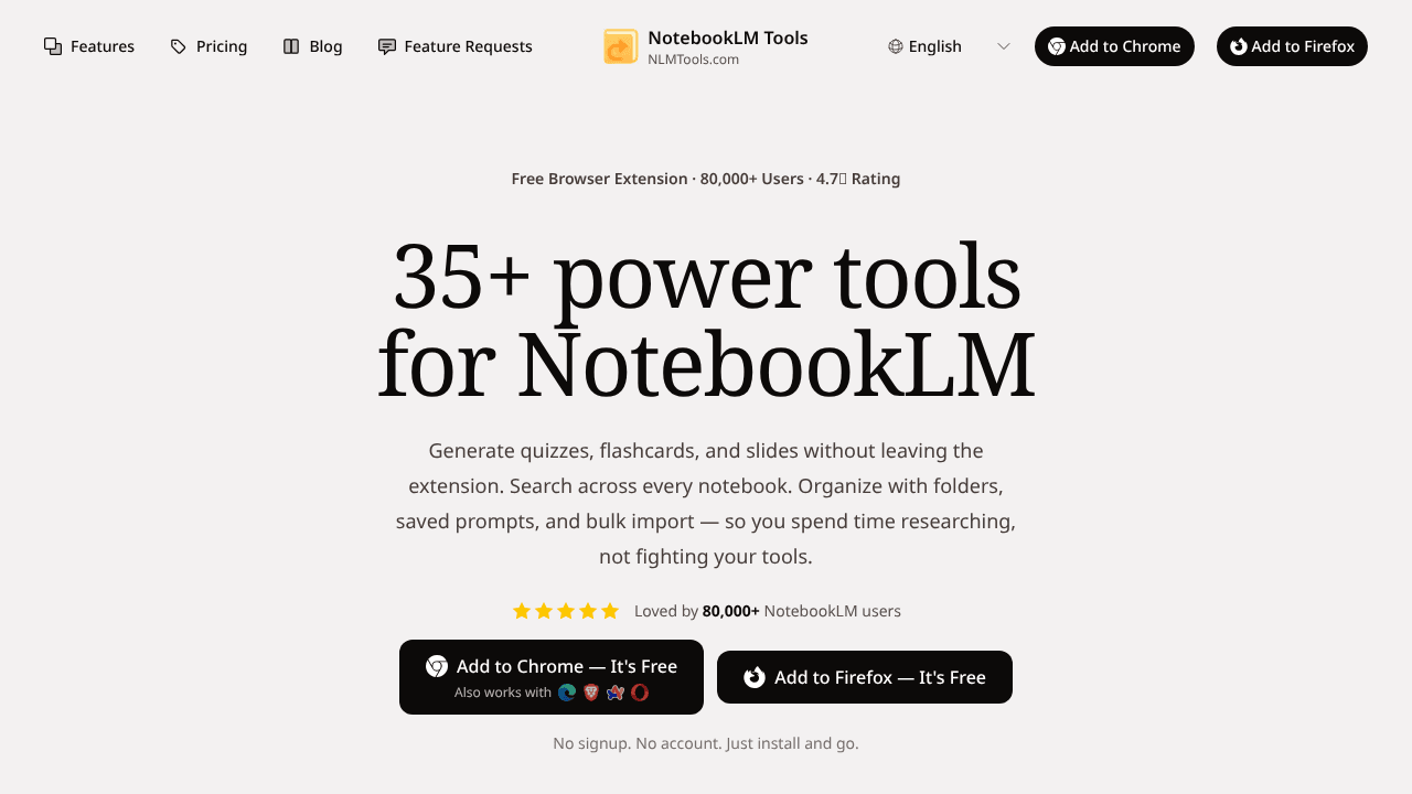 NotebookLM Tools