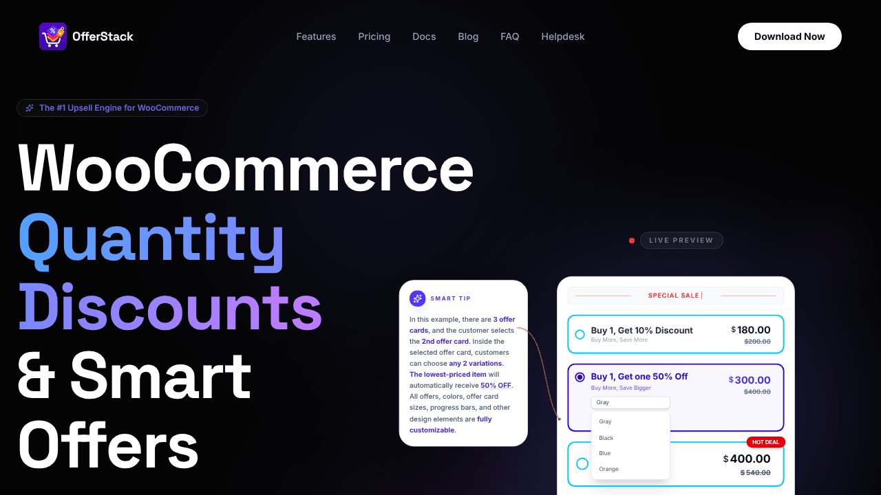 OfferStack for WooCommerce