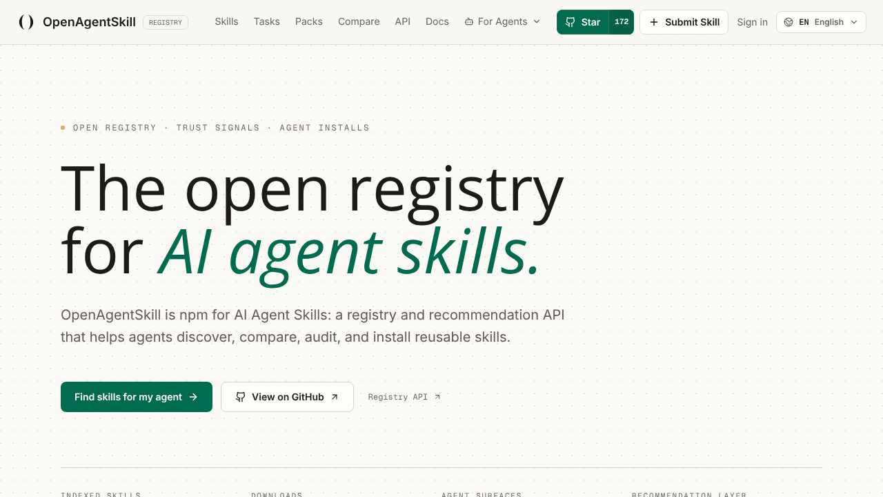 Open Agent Skill