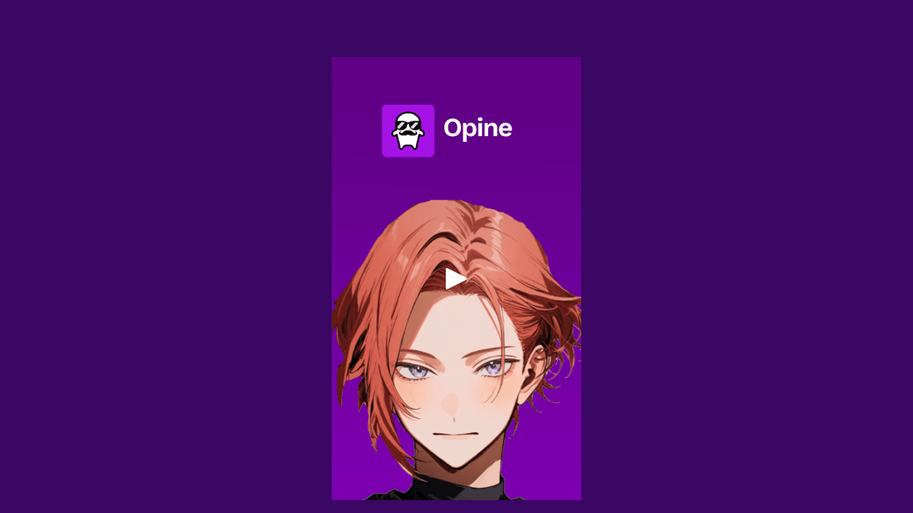 Opine - AI Native Social Media