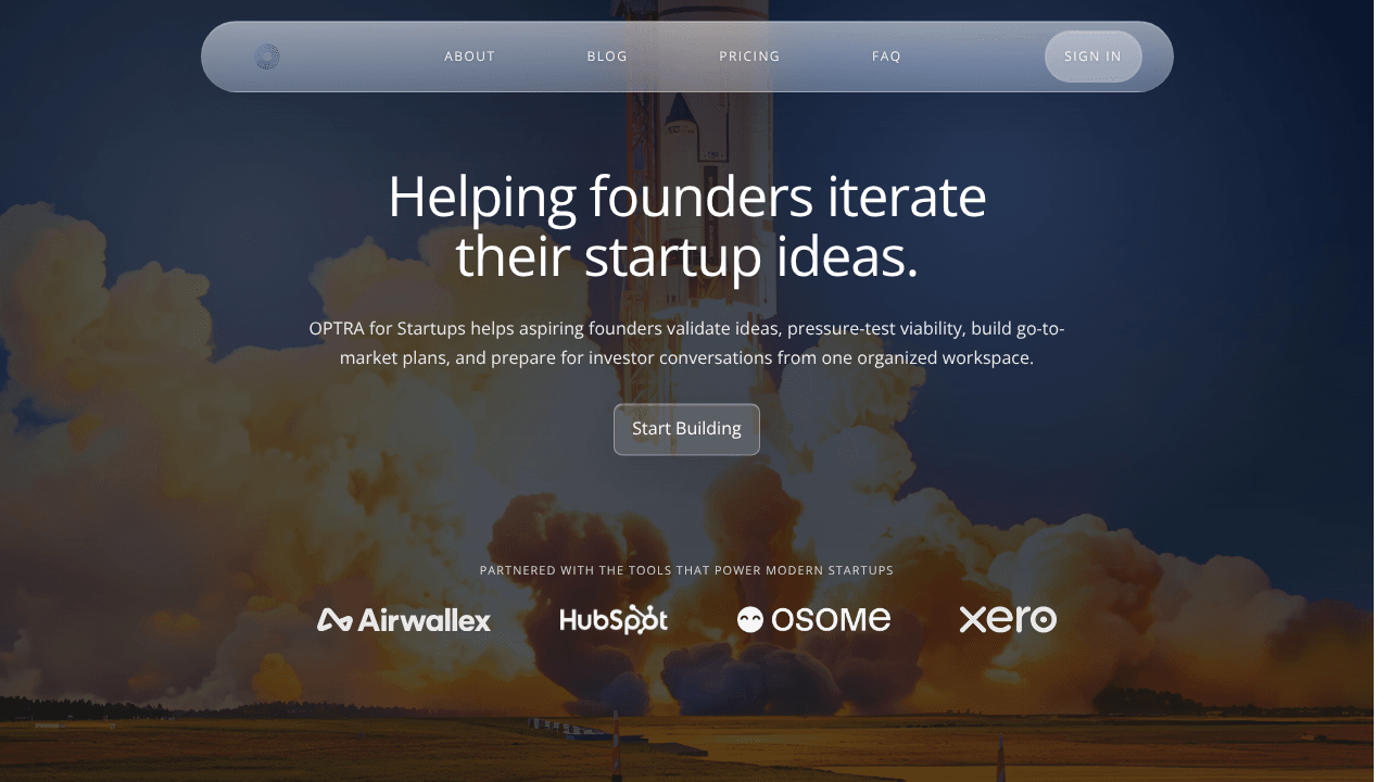 OPTRA for Startups