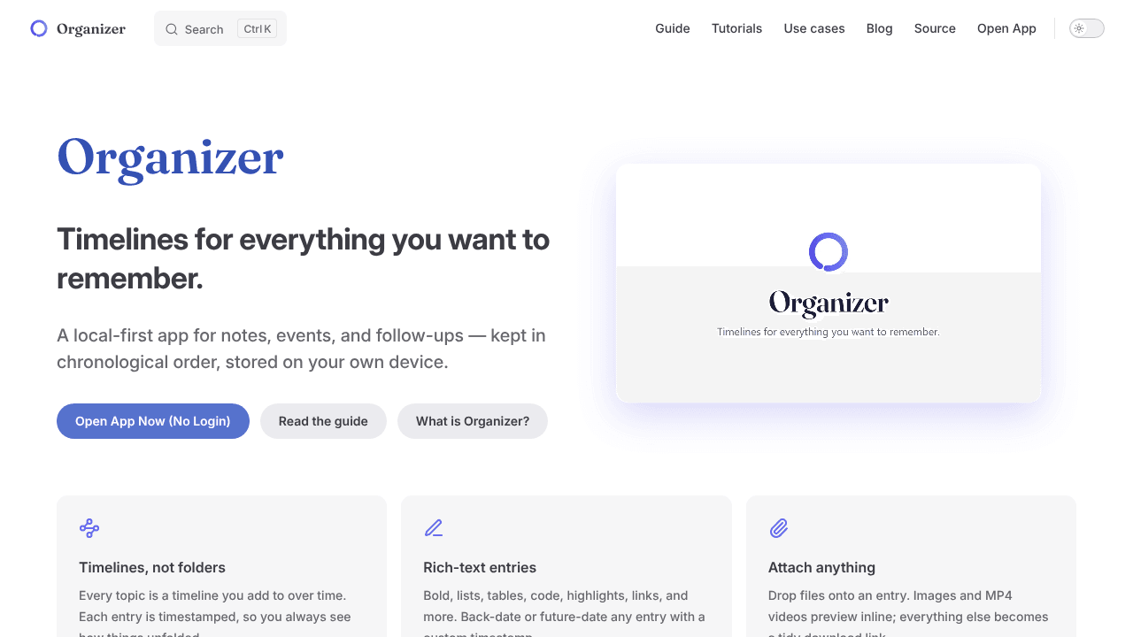 Organizer