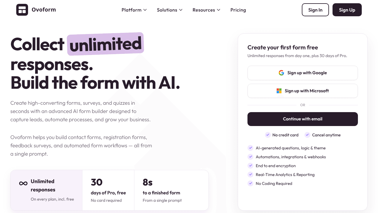 Ovoform