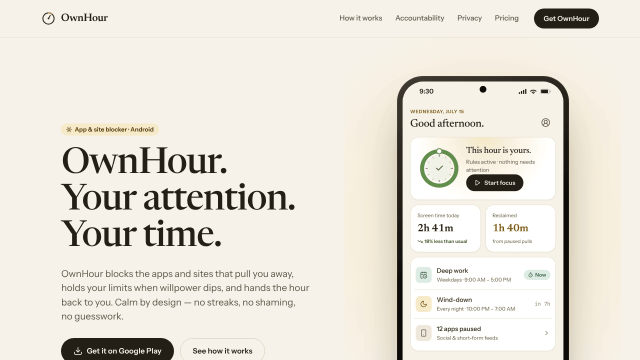 OwnHour