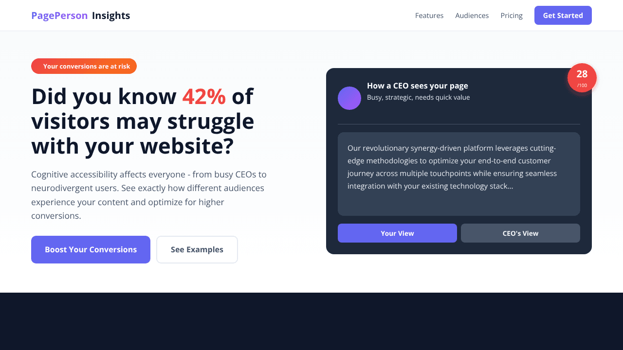 PagePerson Insights