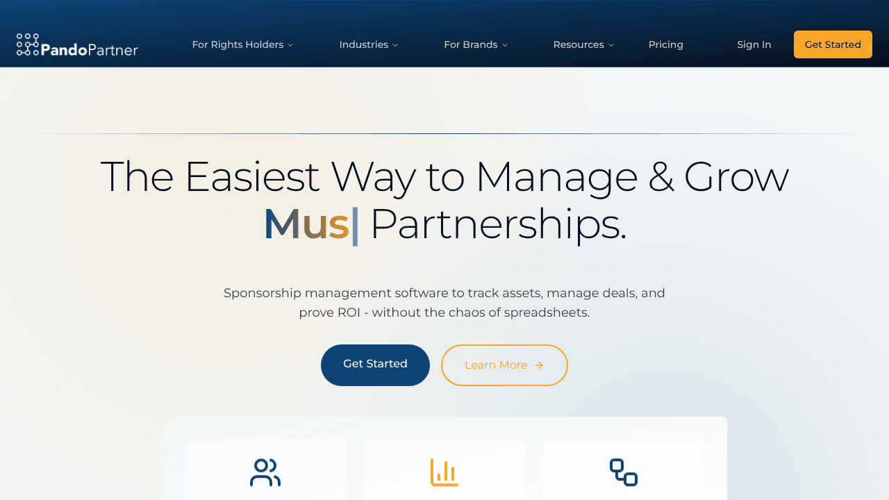 PandoPartner - Sponsorship Automation