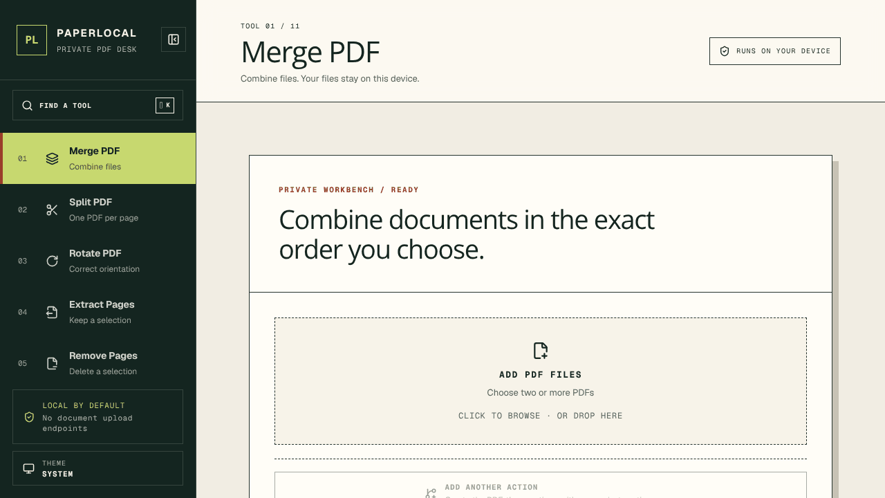 PaperLocal