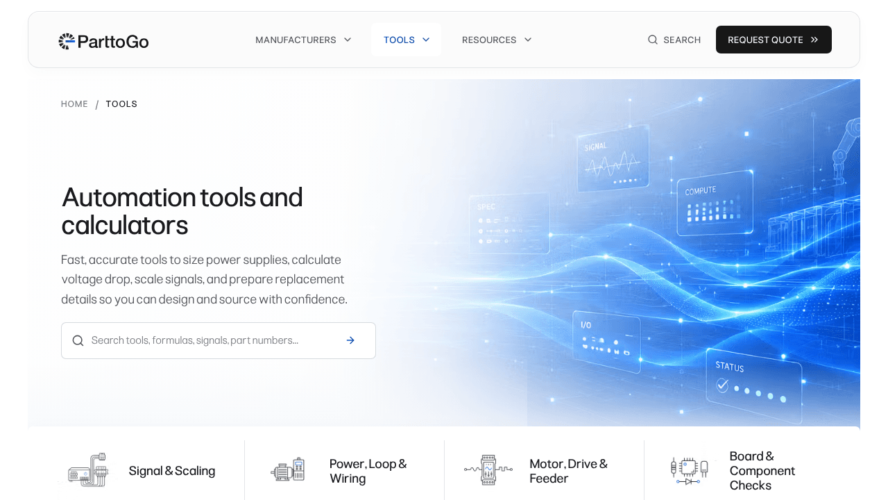 ParttoGo | Industrial Tool