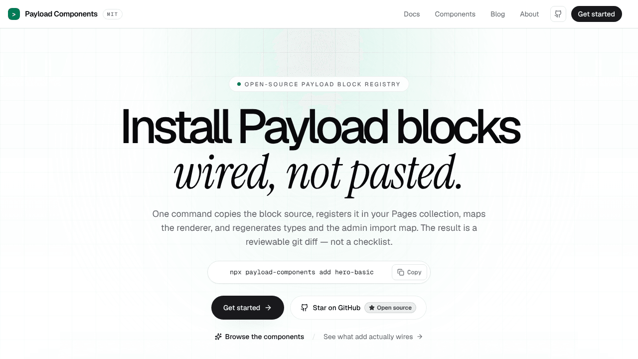 Payload Components