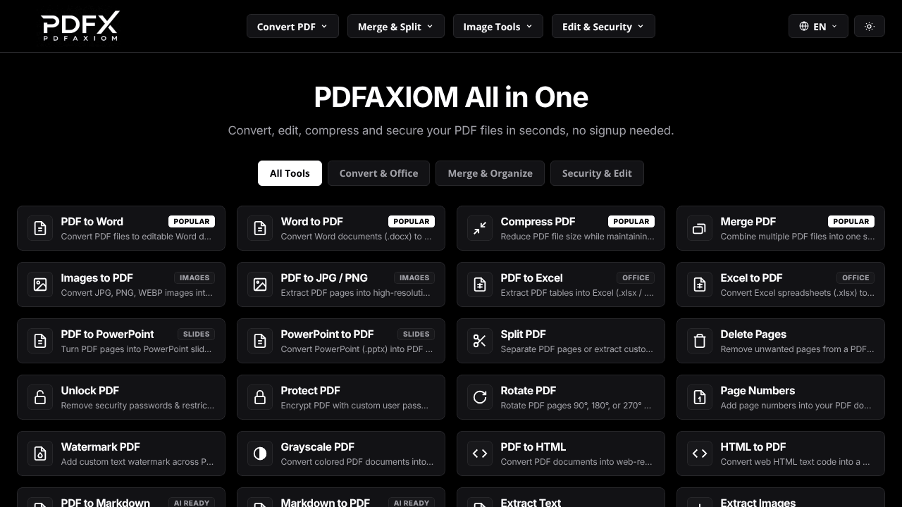 PDFAxiom