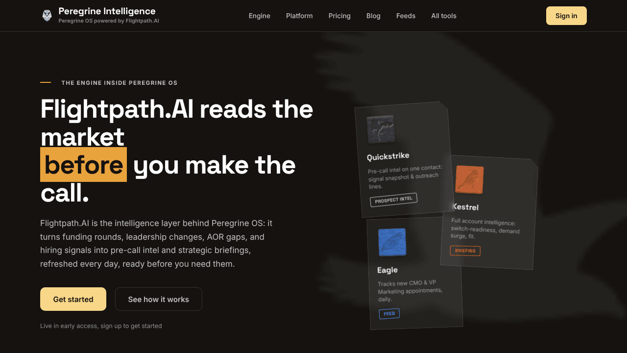 Peregrine OS Launch