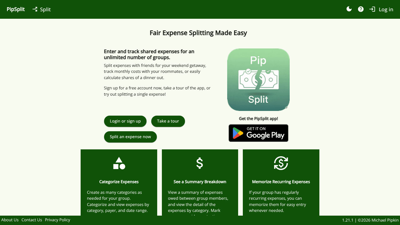 PipSplit